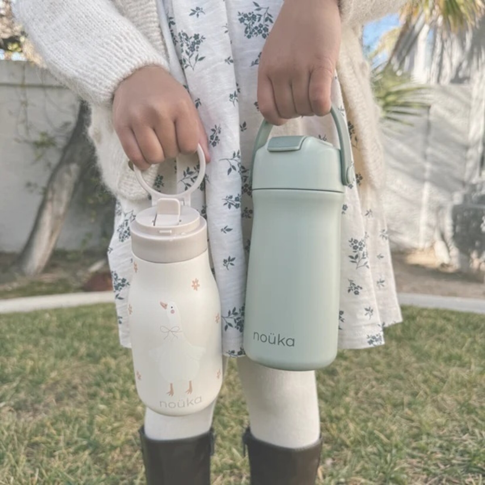 Noüka NOÜKA - 10 oz Stainless Steel Water Bottle - Kiko the Toucan