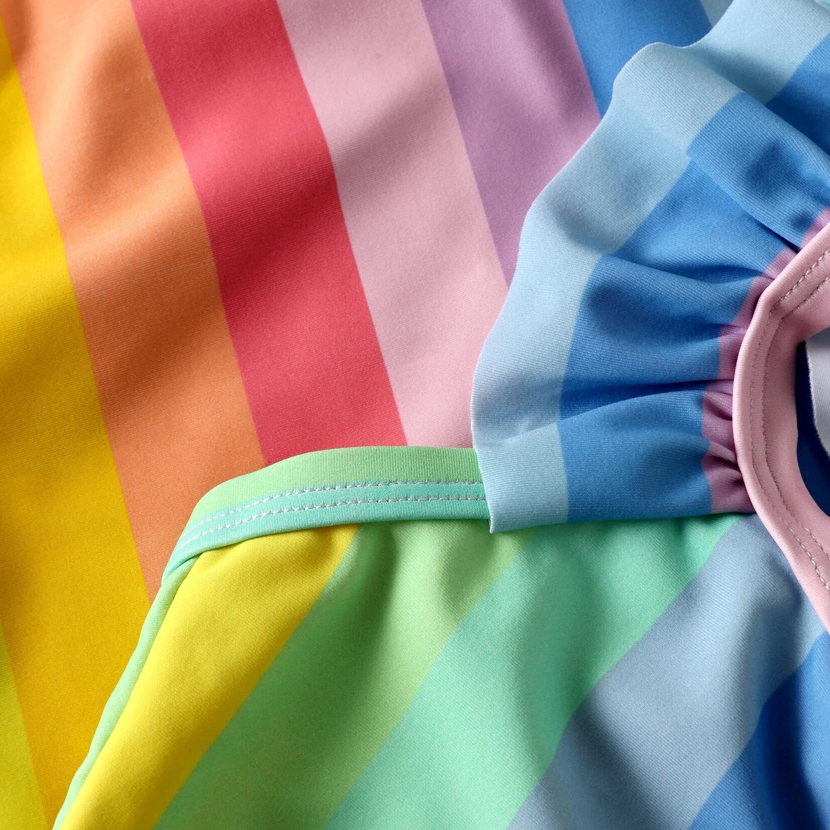 Color Kids COLORKIDS - Maillot une pièce multicolore avec manches à volants