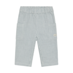 Enfant ENFANT - White and blue striped chiffon trousers