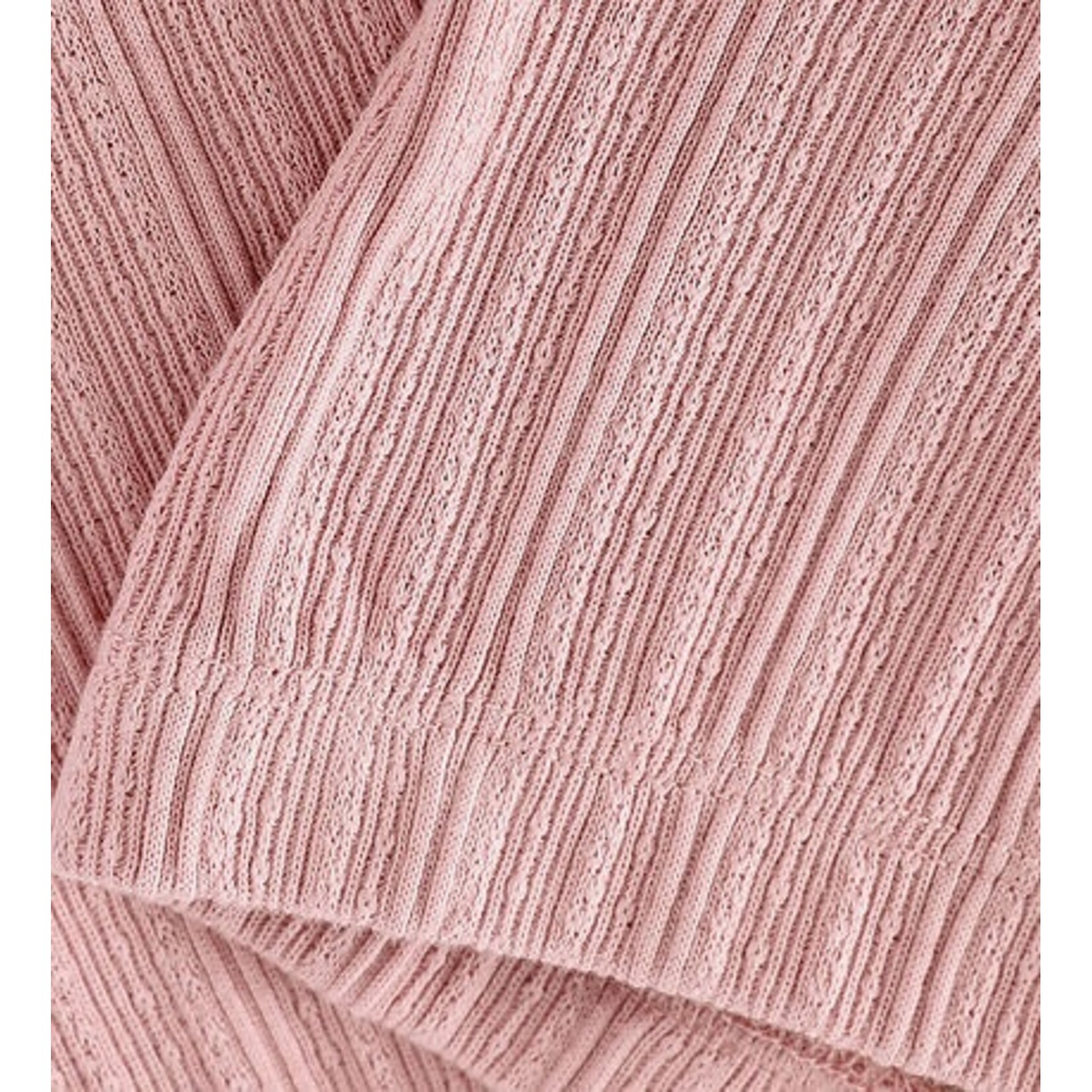 Enfant ENFANT - Legging en pointelle rose