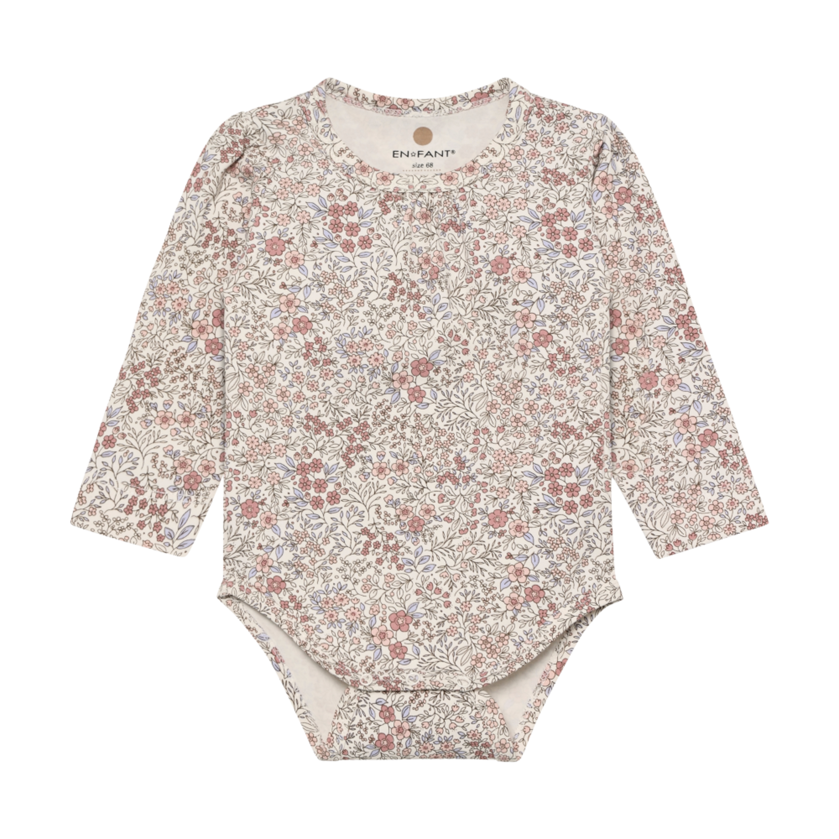 Enfant ENFANT - Cream bodysuit with floral pattern