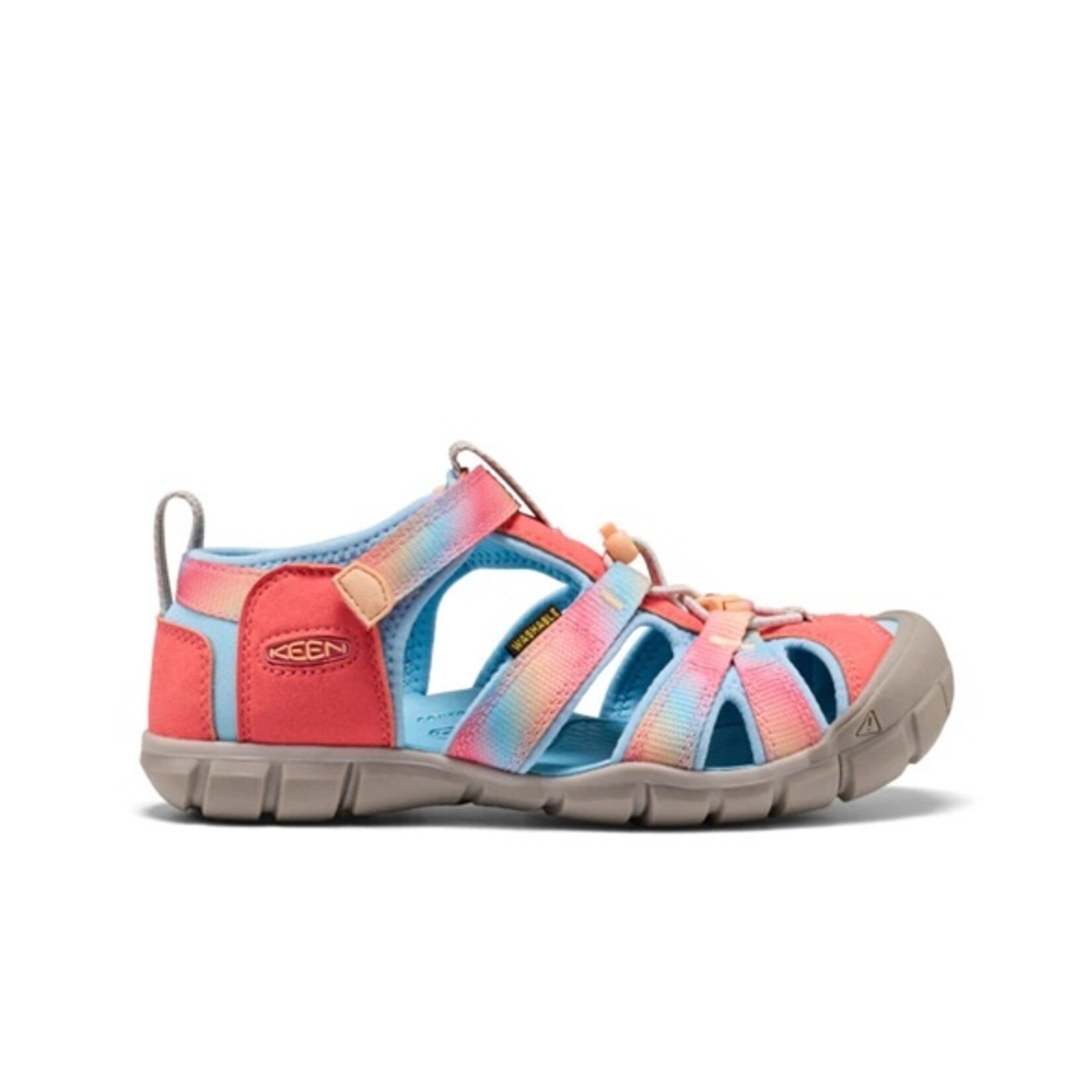 Keen KEEN - Sandales sport Seacamp effet ombré rose, bleu et jaune 'Ombre Pink Lemonade'