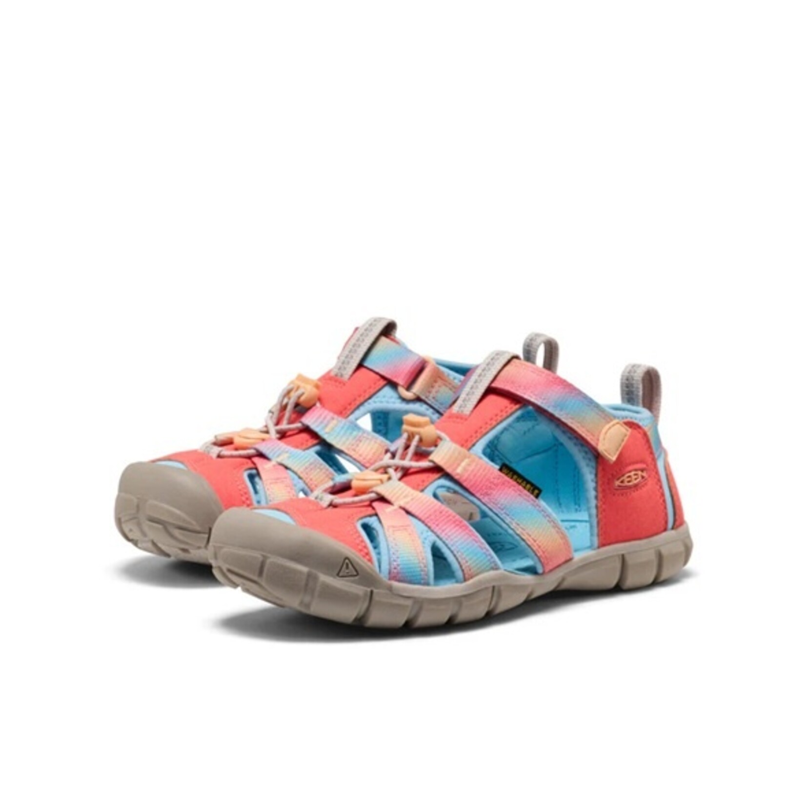Keen KEEN - Sandales sport Seacamp effet ombré rose, bleu et jaune 'Ombre Pink Lemonade'