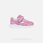 Geox GEOX - Chaussures de sport rose pour petits 'Sprintye - Pink/Watersea'