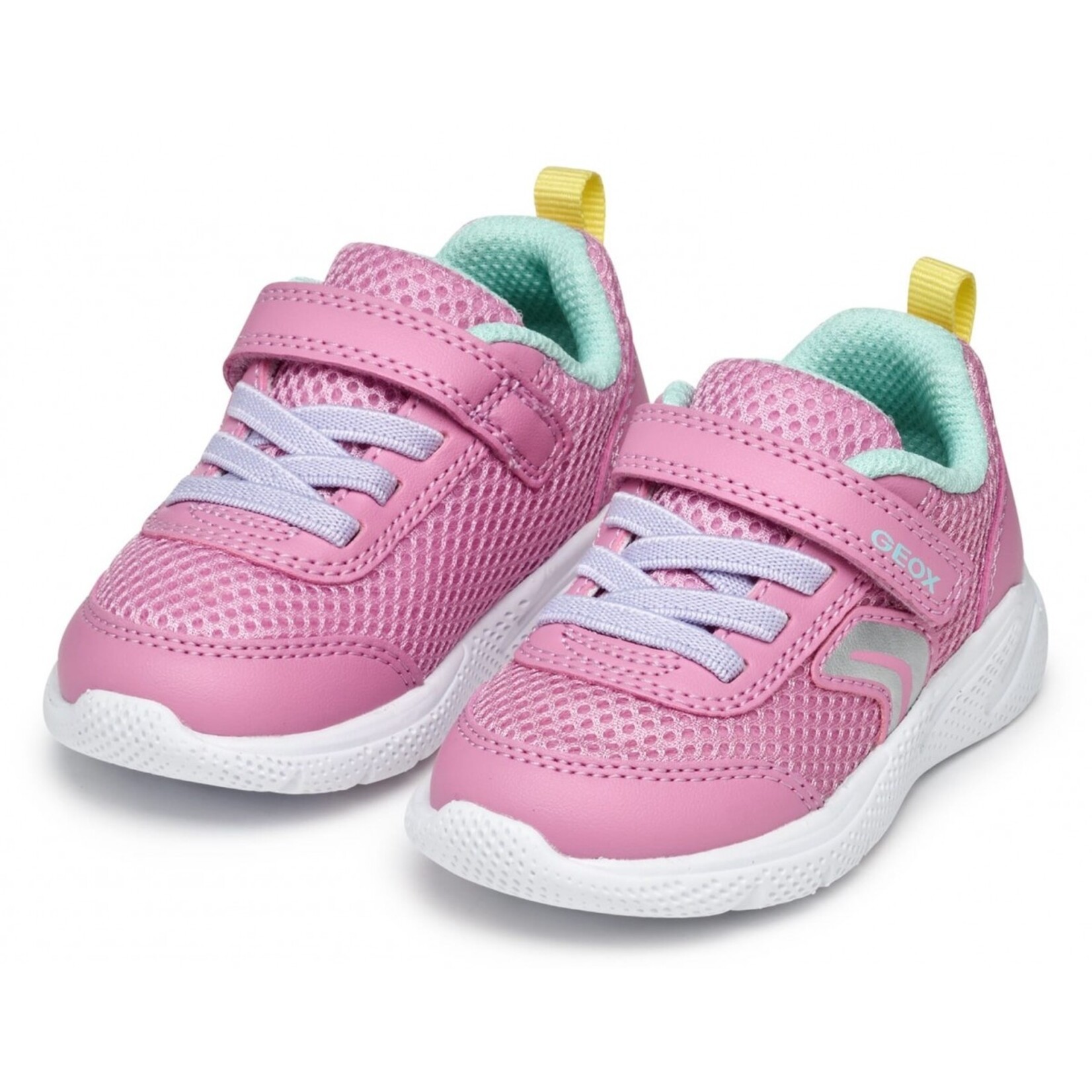 Geox GEOX - Pink sports shoes for little ones 'Sprintye - Pink/Watersea'
