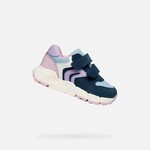 Geox GEOX - Velcro Running Shoes 'B Flexyper Mini - Navy/Lilac'
