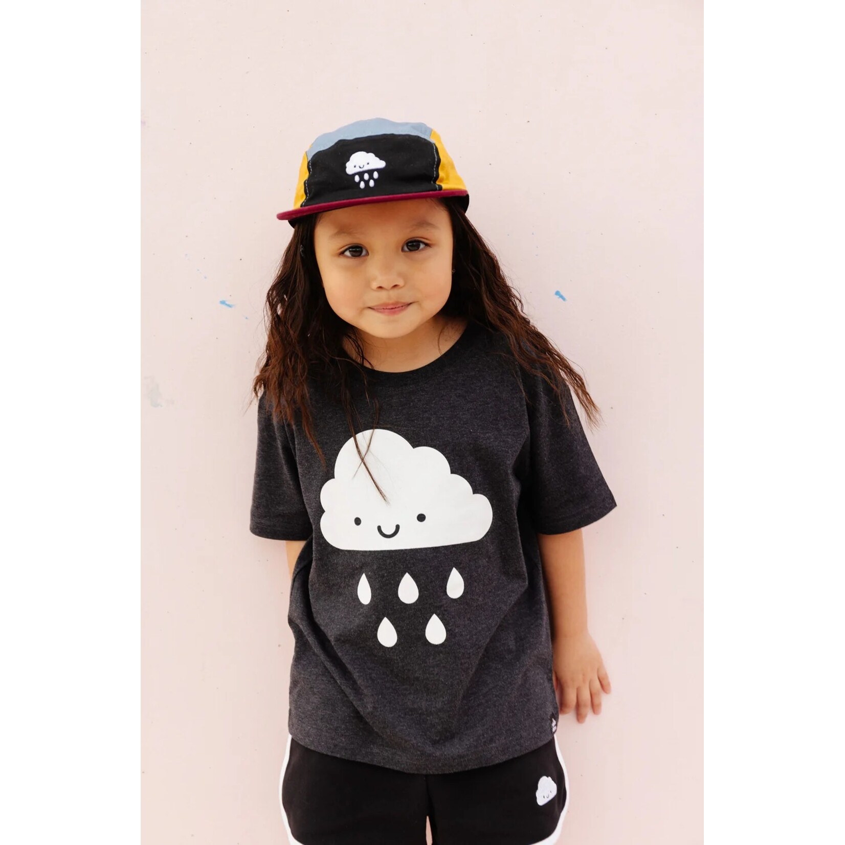 Whistle & Flute WHISTLE AND FLUTE - Casquette bleu, jaune et rouge 'Kawaii - Cloud Camp'