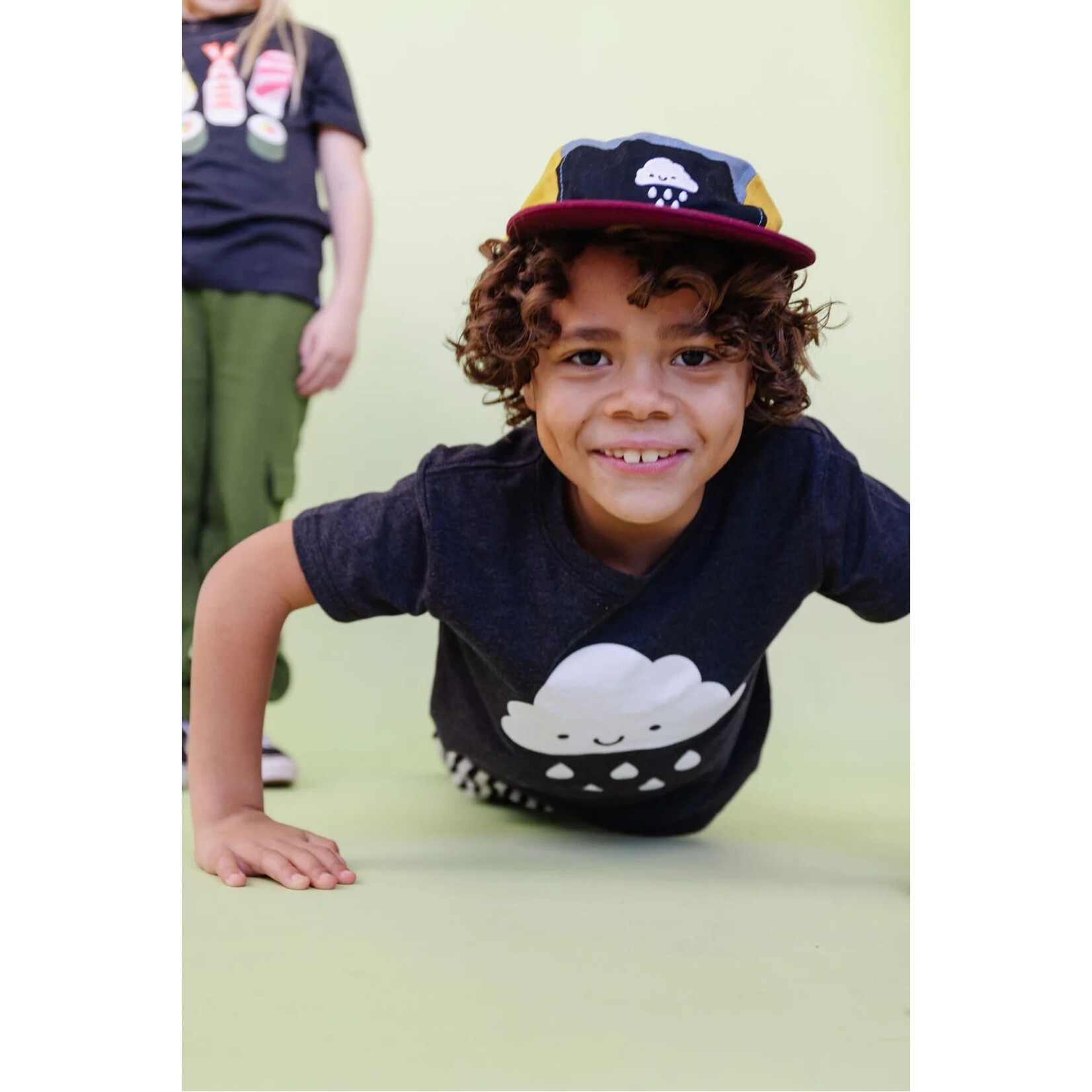 Whistle & Flute WHISTLE AND FLUTE - Blue, yellow and red 'Kawaii - Cloud Camp' cap