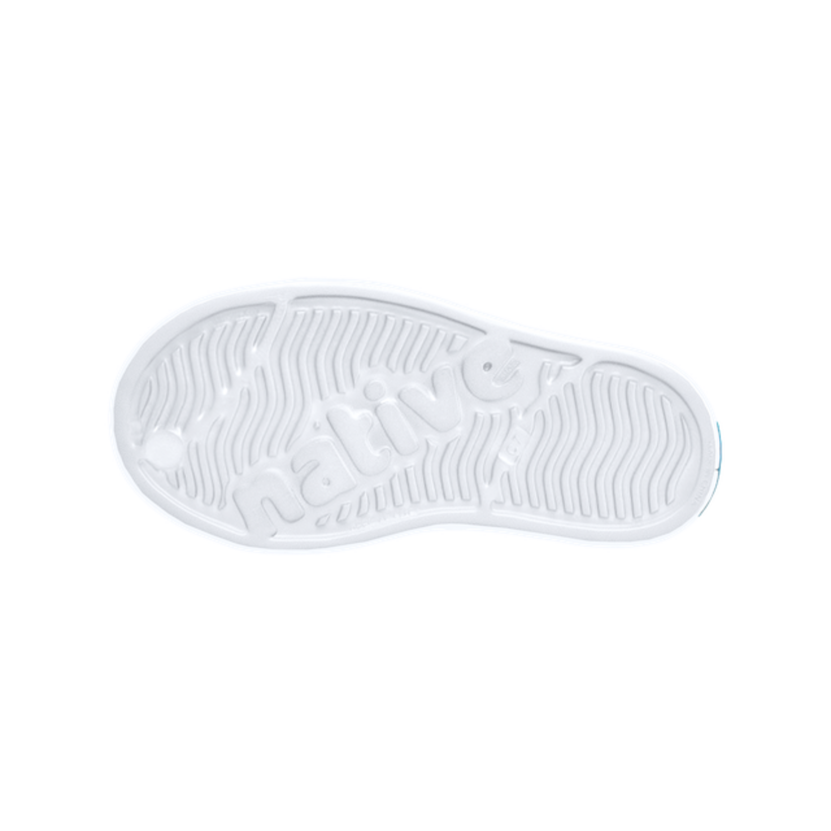 Native NATIVE - Chaussures d'eau/sandales 'Jefferson Print - Shell White / Shell White / Barely Taro Blur'