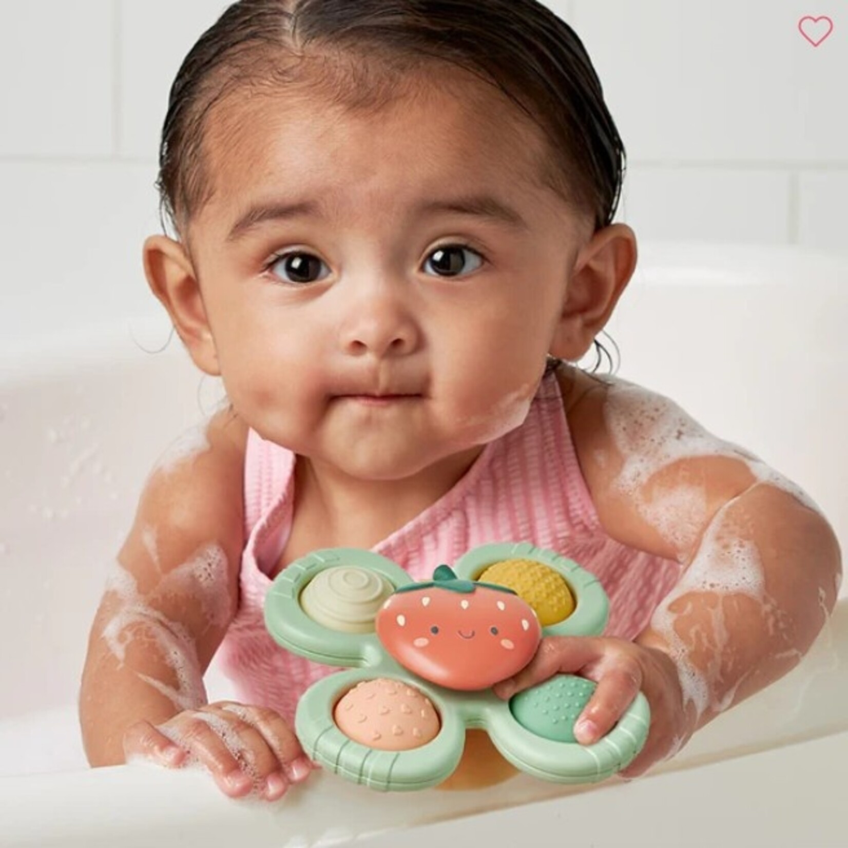 Itzy Ritzy ITZY RITZY - Bath and travel toy - 'Itzy Pop & Whirl/Bonnie the Strawberry'