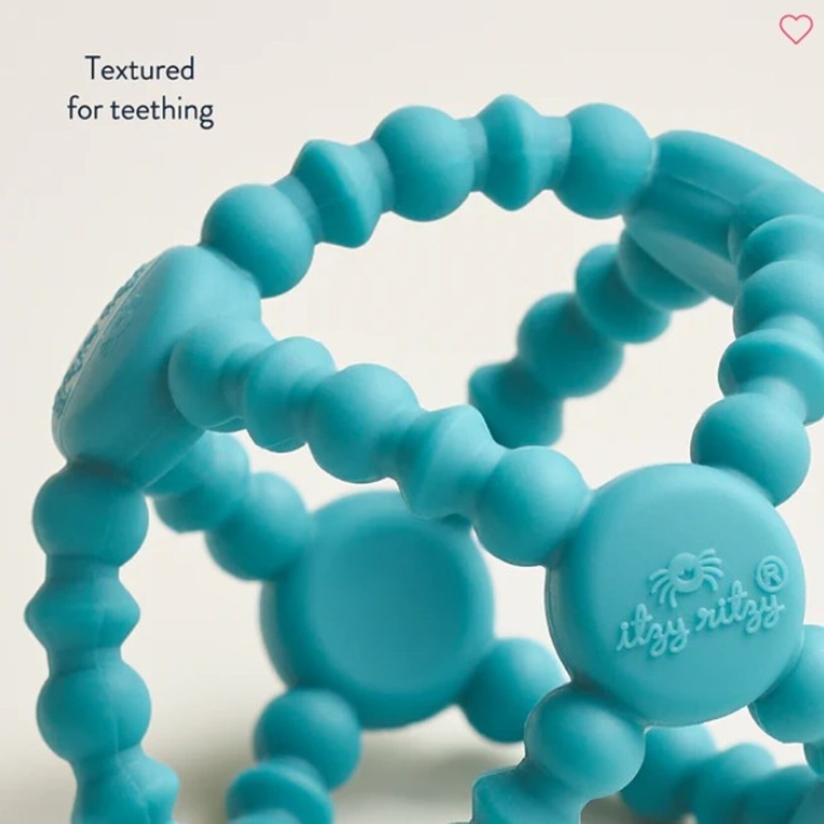 Itzy Ritzy ITZY RITZY - Jouet de dentition - 'Bitzy Ball/Teal'