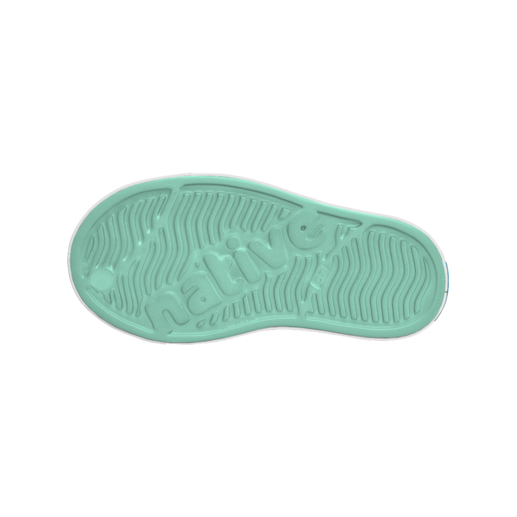 Native NATIVE - Chaussures d'eau/sandales 'Jefferson - Fresco Green / Shell White'