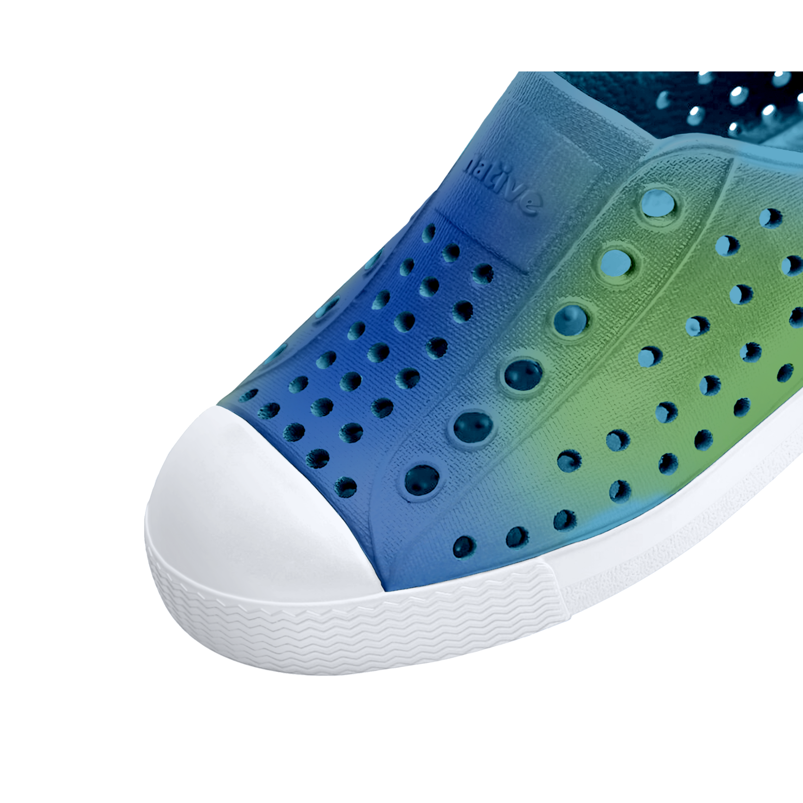 Native NATIVE - Chaussures d'eau/sandales 'Jefferson Print - Shell White / Shell White / Hilly UV Blur'