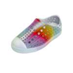 Native NATIVE - Chaussures d'eau/sandales 'Jefferson Print - Shell White / Shell White / Rainbow Spray'