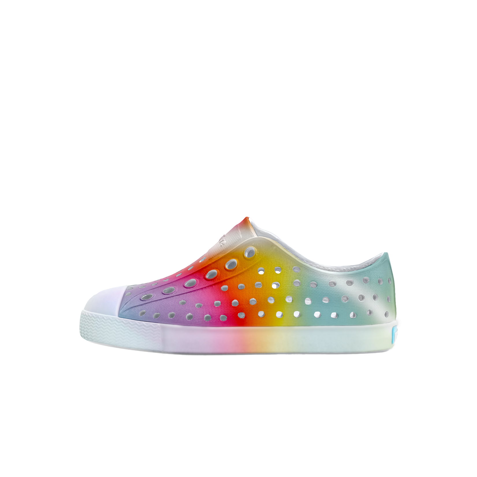 Native NATIVE - Water shoes/sandals 'Jefferson Print - Shell White / Shell White / Rainbow Spray'