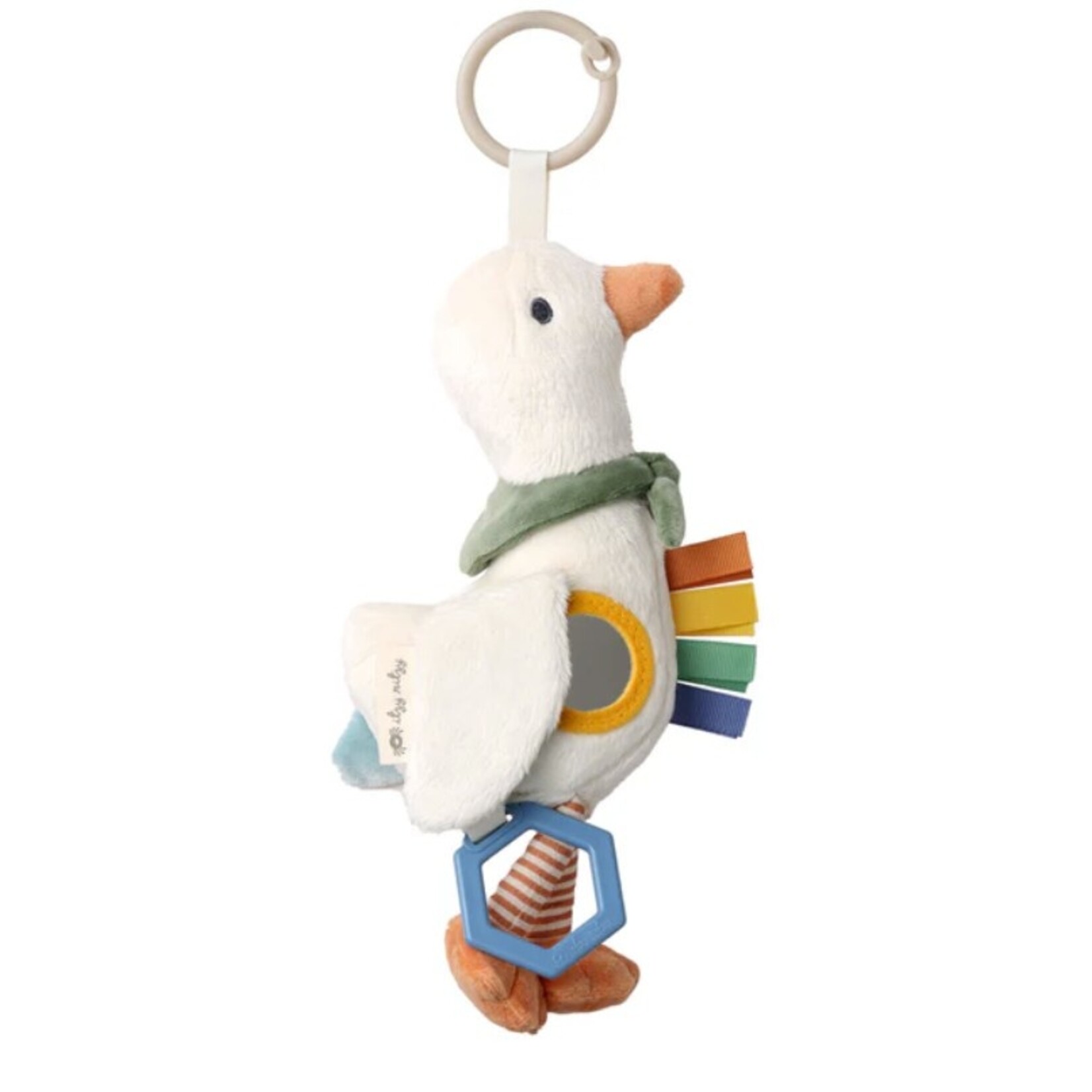 Itzy Ritzy ITZY RITZY - Sensory development toy with mirror - Goose - 'Bitzy Traveler'