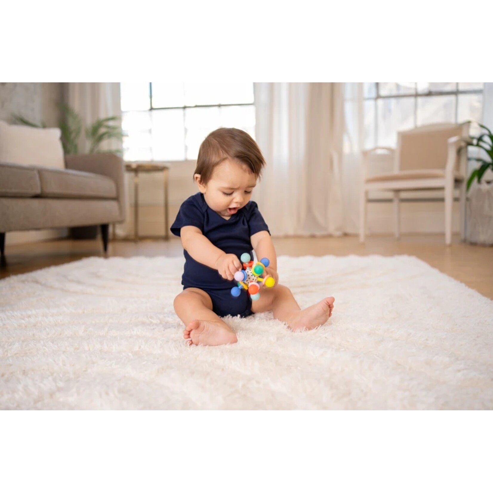 MANHATTAN TOY - Jouet de dentition 'Atom Colorpop'