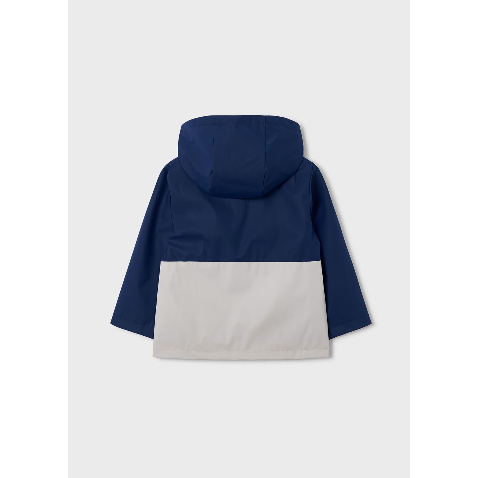 Mayoral MAYORAL - Mid-season waterproof coat in navy blue, beige and red