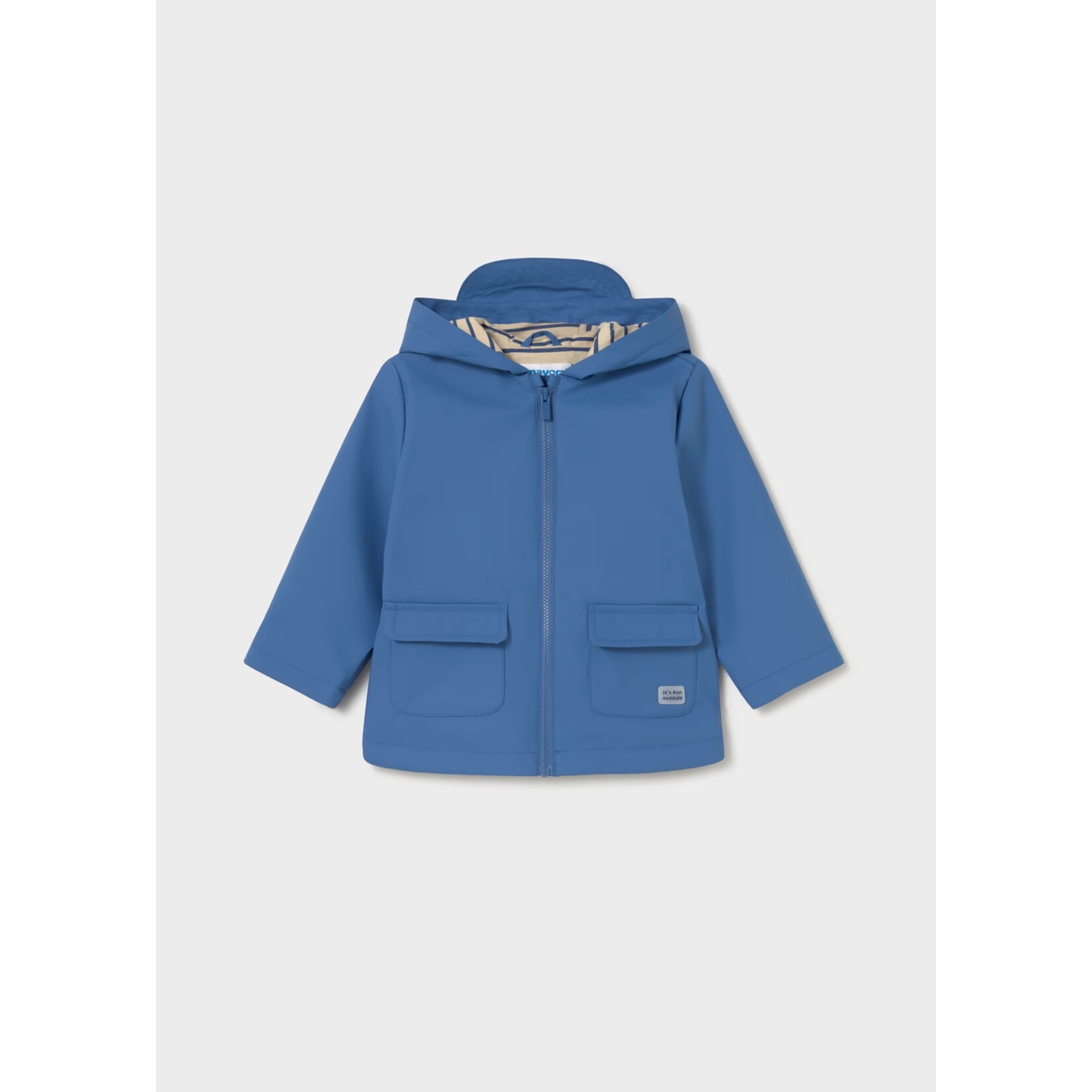 Mayoral MAYORAL - 'Cobalt' Waterproof Mid-Season Coat