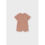 Mayoral MAYORAL - Earth red romper with kite and writing 'Te quiero infinito'