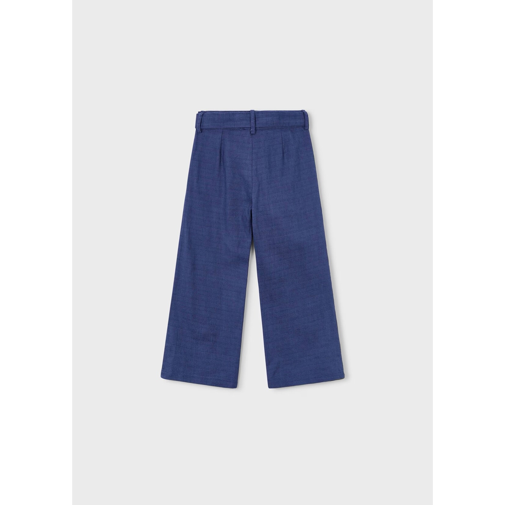 Mayoral MAYORAL - Pantalon brodé de fleurs en lin 'Porcelaine'