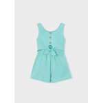 Mayoral Mayoral - Turquoise knitted jumpsuit 'Oasis'