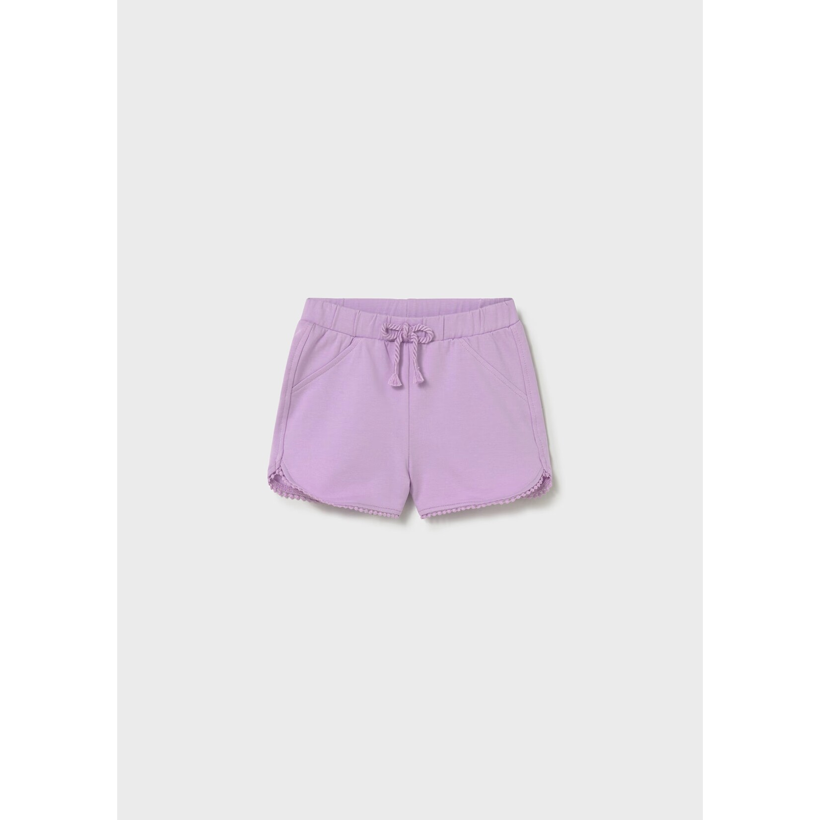 Mayoral MAYORAL - Basic lilac fleece shorts