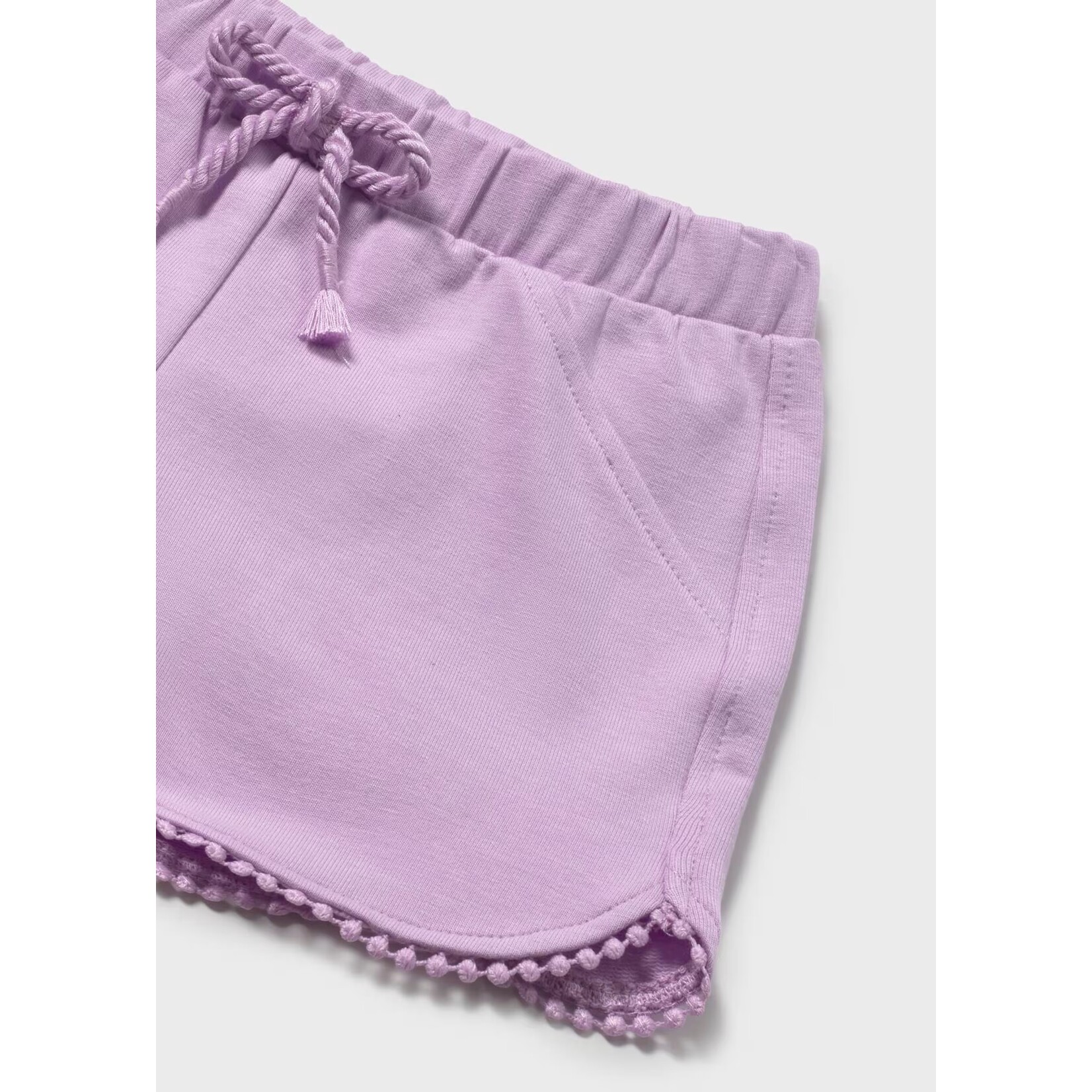 Mayoral MAYORAL - Basic lilac fleece shorts