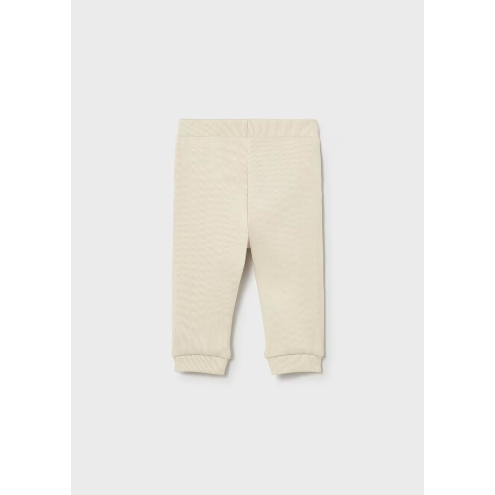 Mayoral MAYORAL - Creamy white ribbed trousers