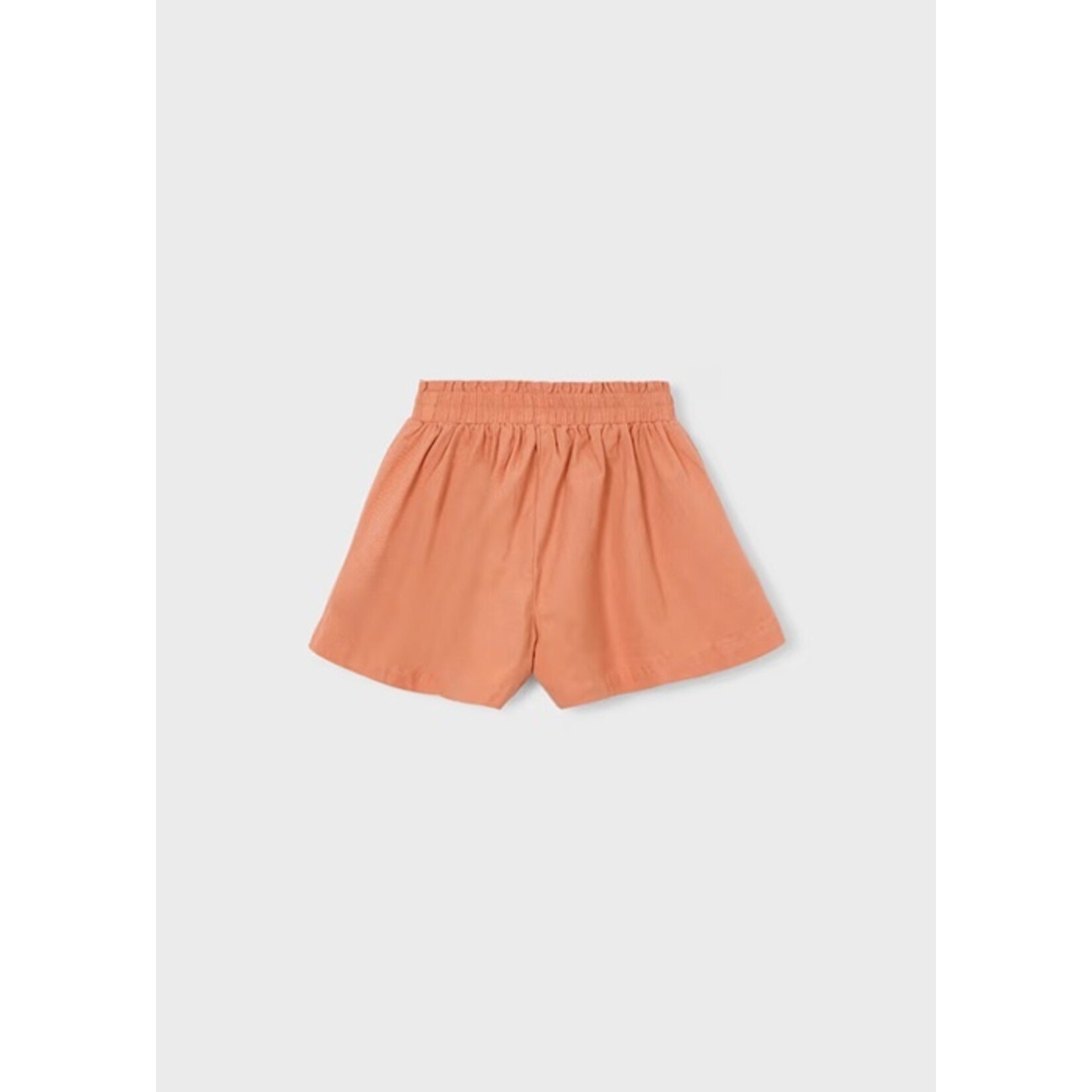 Mayoral MAYORAL - Flowy flared peach orange shorts