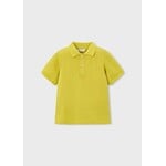 Mayoral MAYORAL - Basic lightweight short-sleeved polo shirt in light olive green