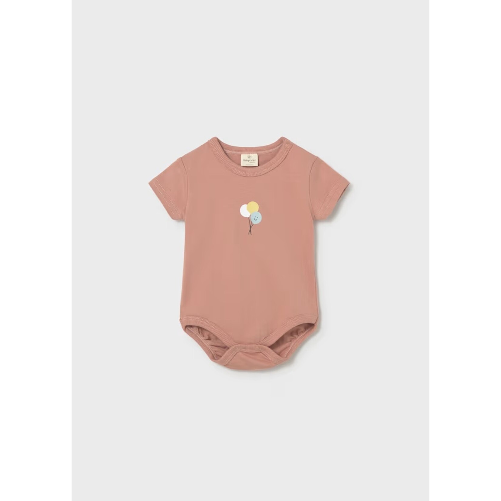 Mayoral MAYORAL - Pink bodysuit with balloon print
