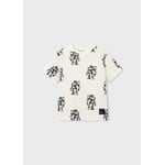 Mayoral MAYORAL - White short-sleeved T-shirt with robot print