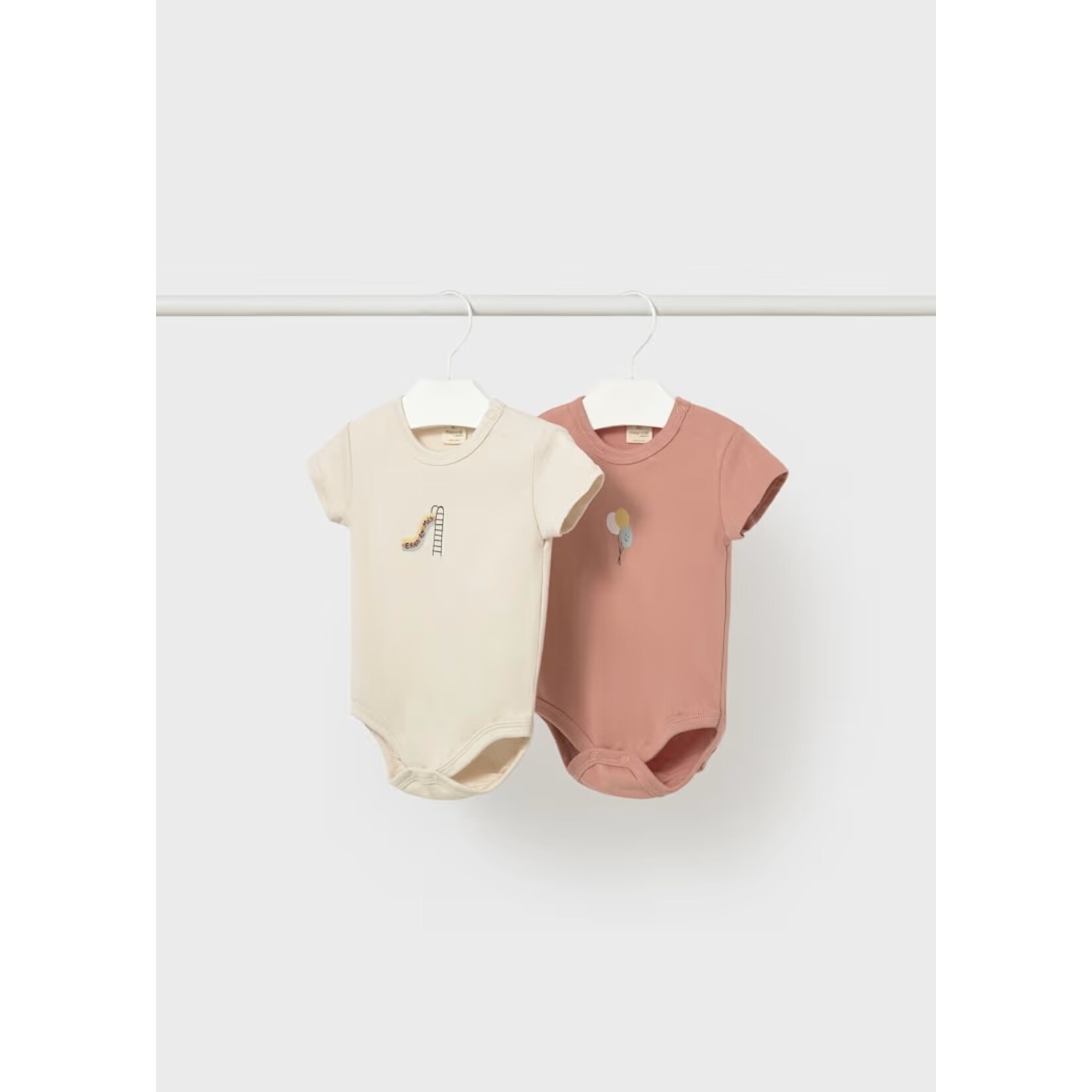 Mayoral MAYORAL - Creamy white bodysuit with slide print  'Eres lo Màs'