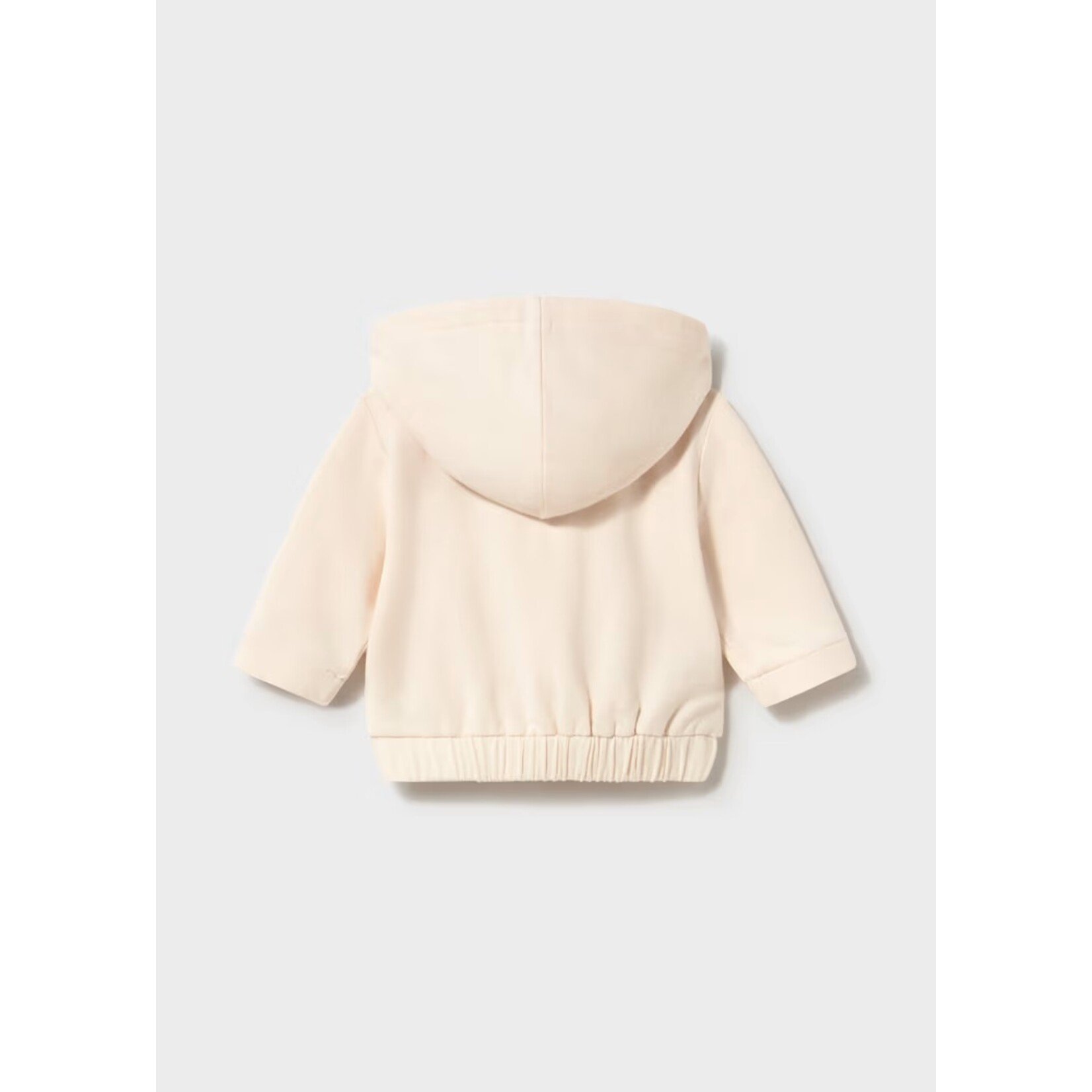 Mayoral MAYORAL - Beige jacket with hood and zip