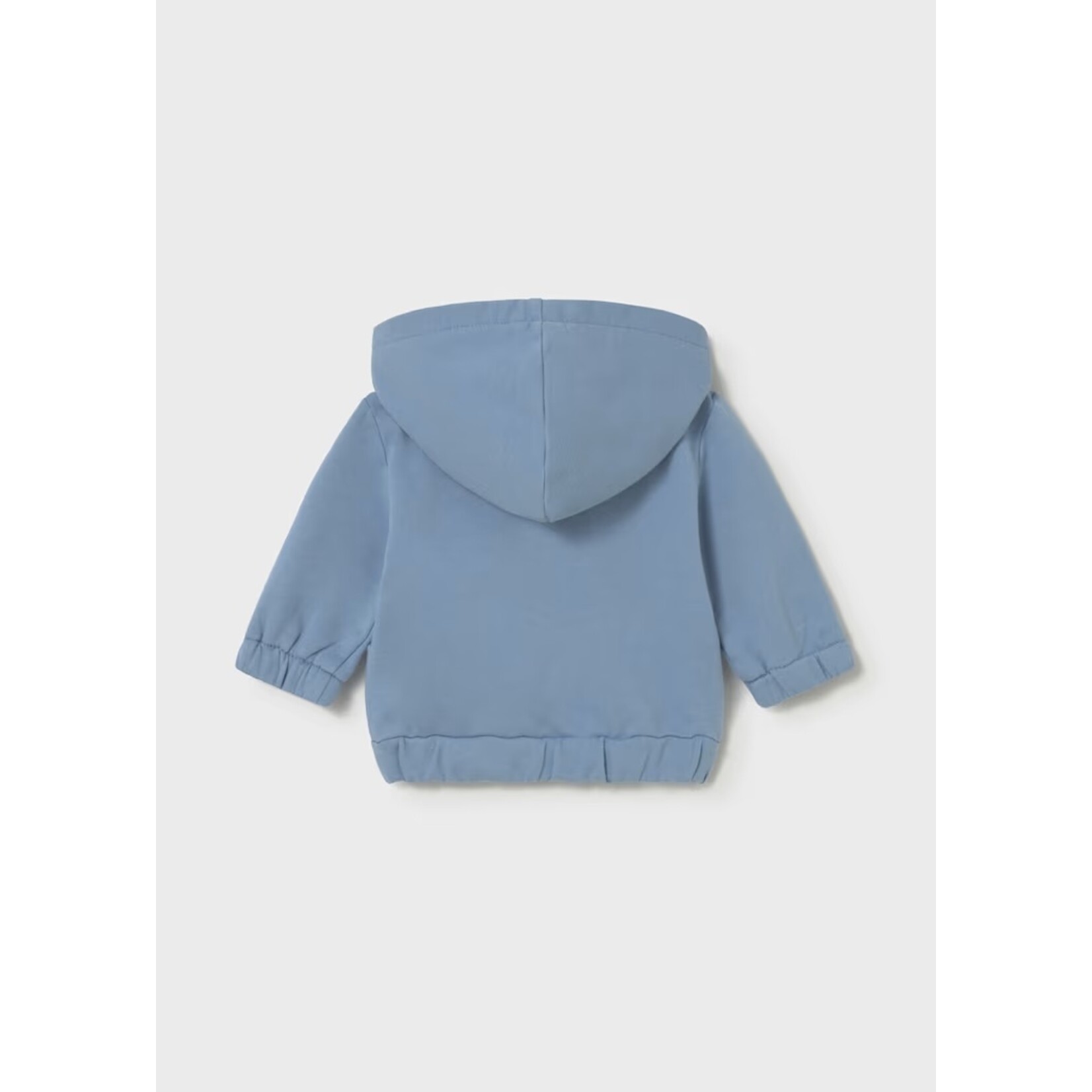 Mayoral MAYORAL - Veste bleu poudrée à capuche et fermeture éclair