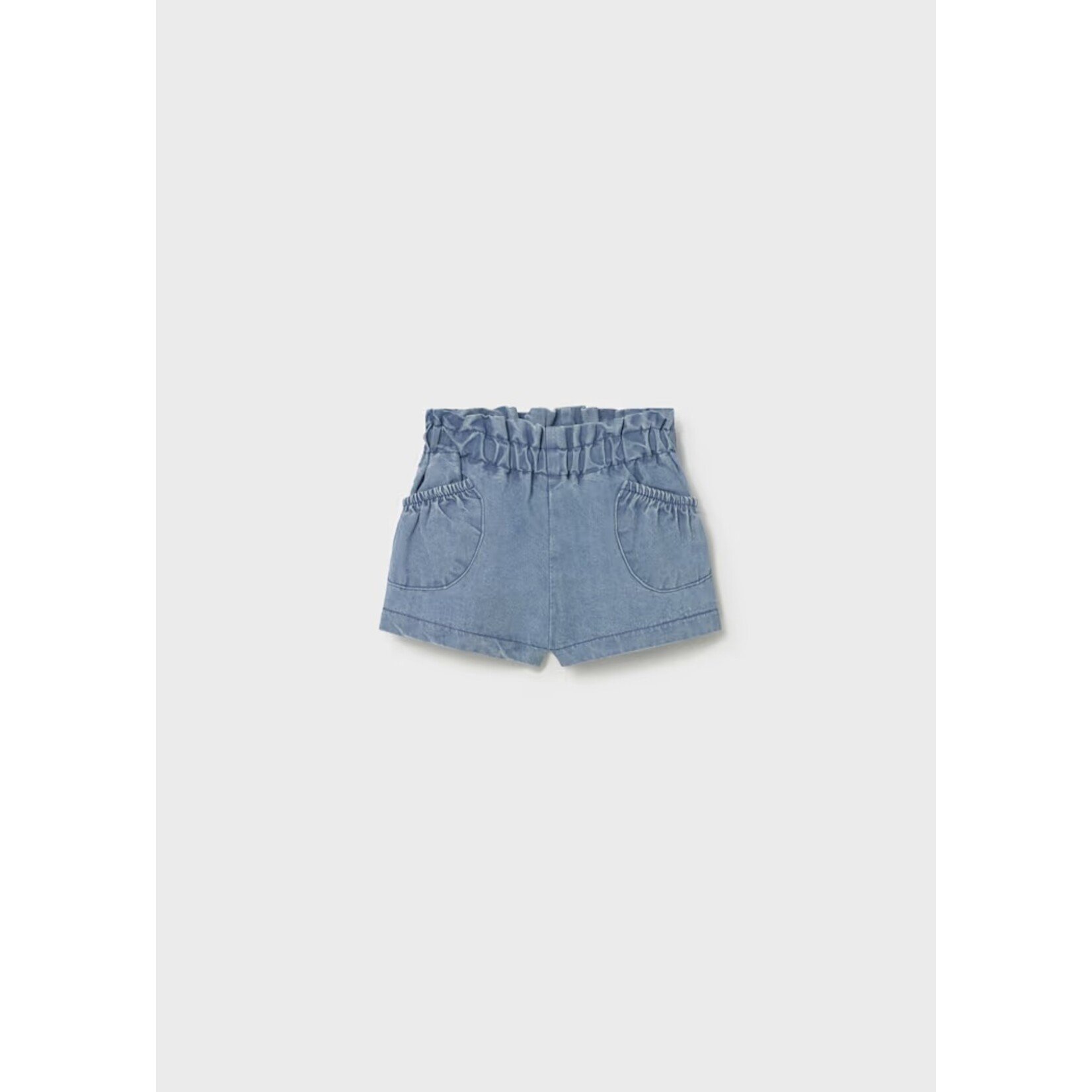Mayoral MAYORAL - Denim-effect shorts with elasticated waist and pockets