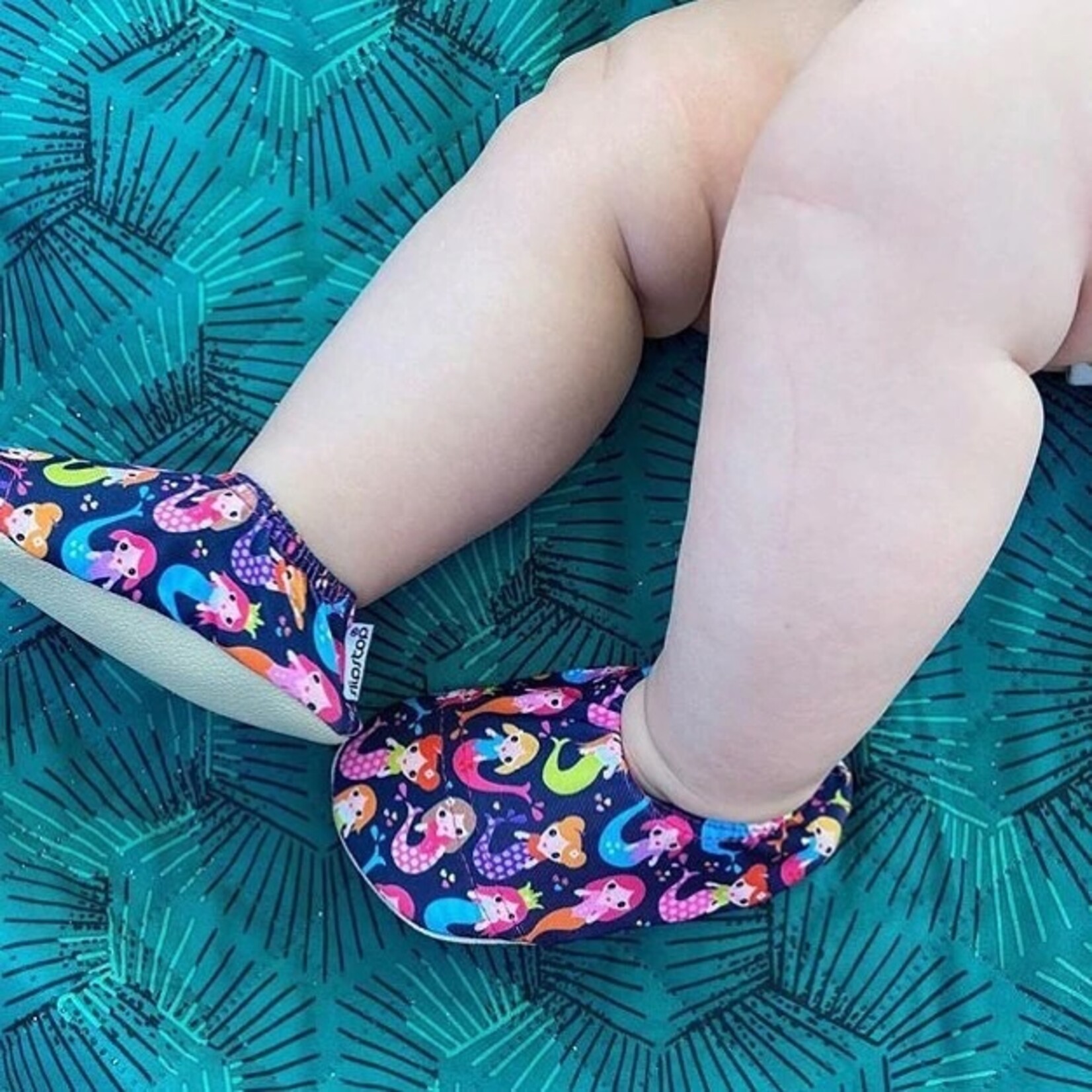 SlipStop SLIPSTOP - Chaussons aquatiques antidérapants 'Rose flowers' - imprimé fleurs