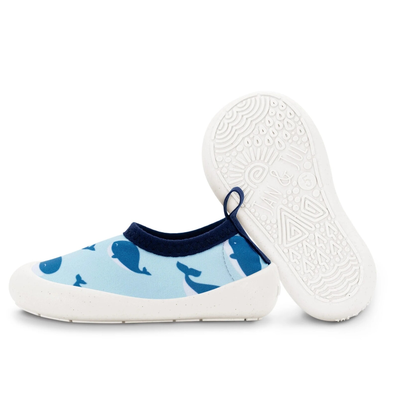 JAN&JUL JAN&JUL - Kids Water Shoes - Blue Whale