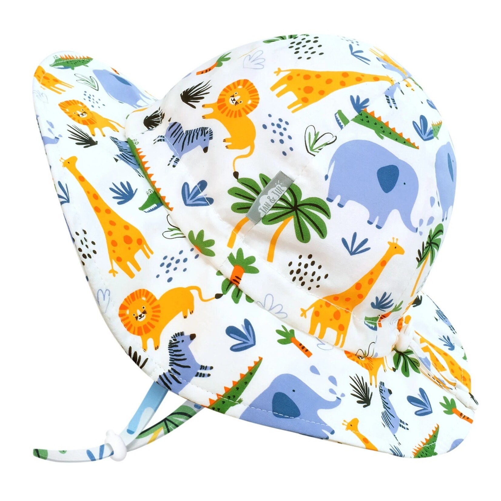 JAN&JUL JAN&JUL - White cotton summer hat 'Safari'