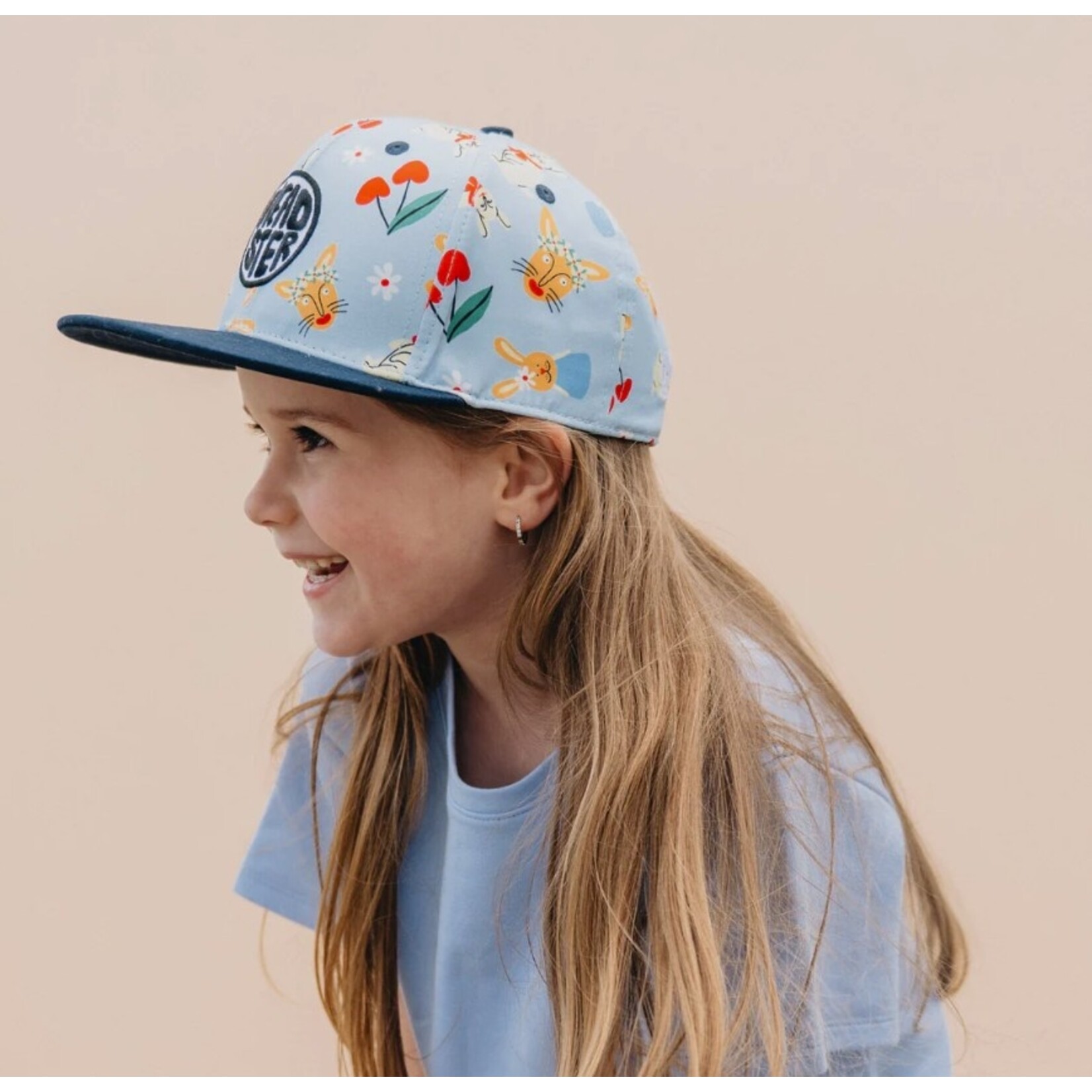 Headster Kids HEADSTER - 'Cherry Bloom Hop Snapback Cap - Crystal'