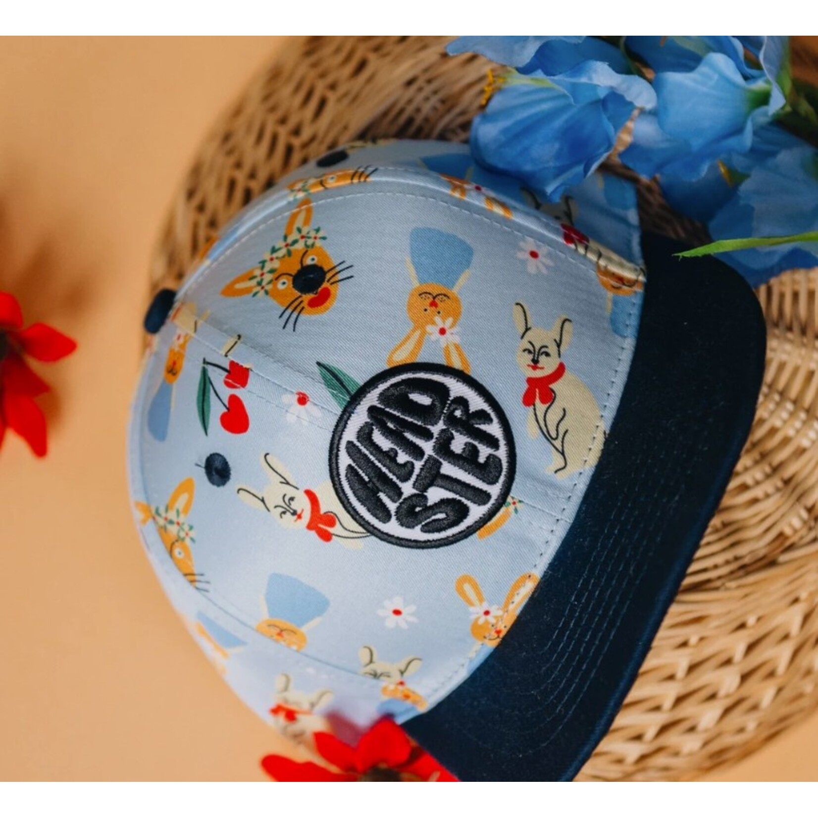 Headster Kids HEADSTER - Casquette 'Cherry Bloom Hop Snapback - Crystal'