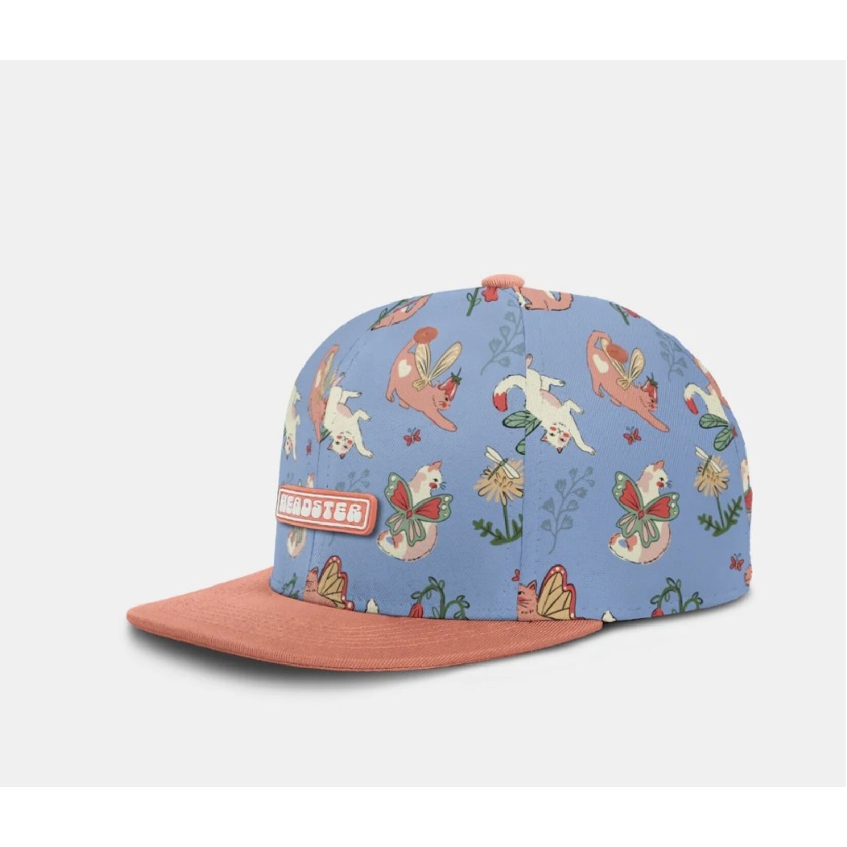 Headster Kids HEADSTER - 'Purrfectly Magical Snapback Cap - Periwinkle'