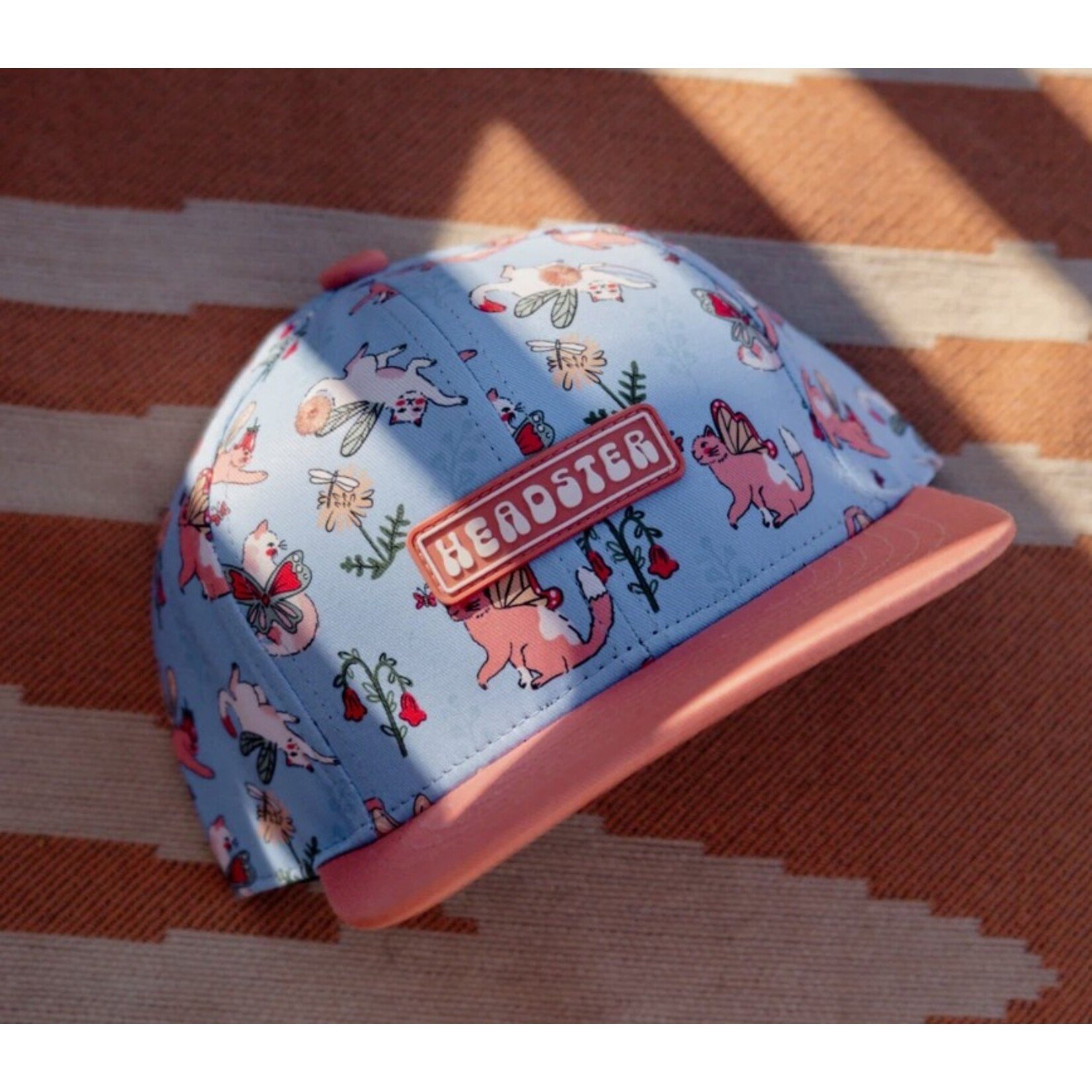 Headster Kids HEADSTER - 'Purrfectly Magical Snapback Cap - Periwinkle'