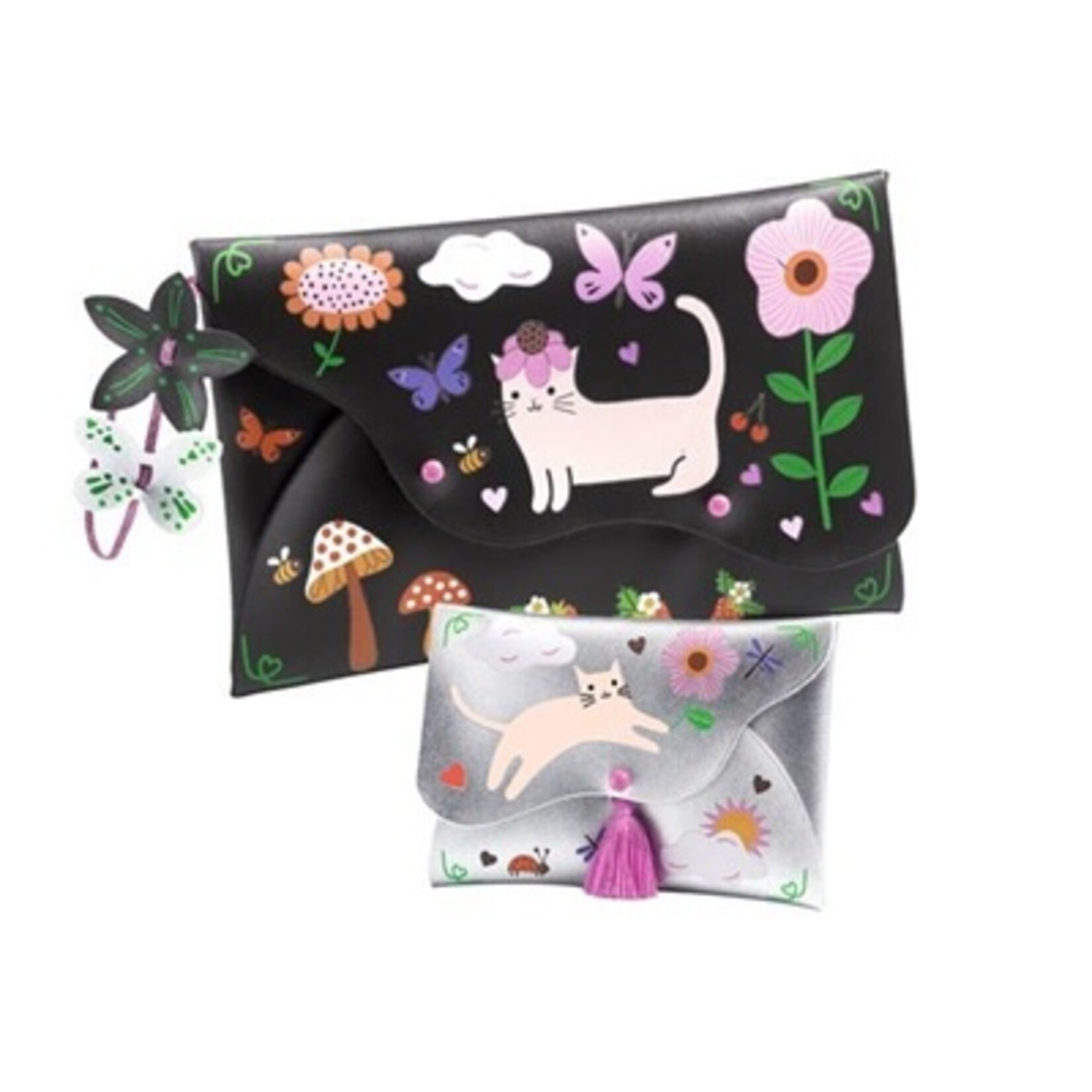 Djeco DJECO - DIY / Pouches to create : Joyful friends