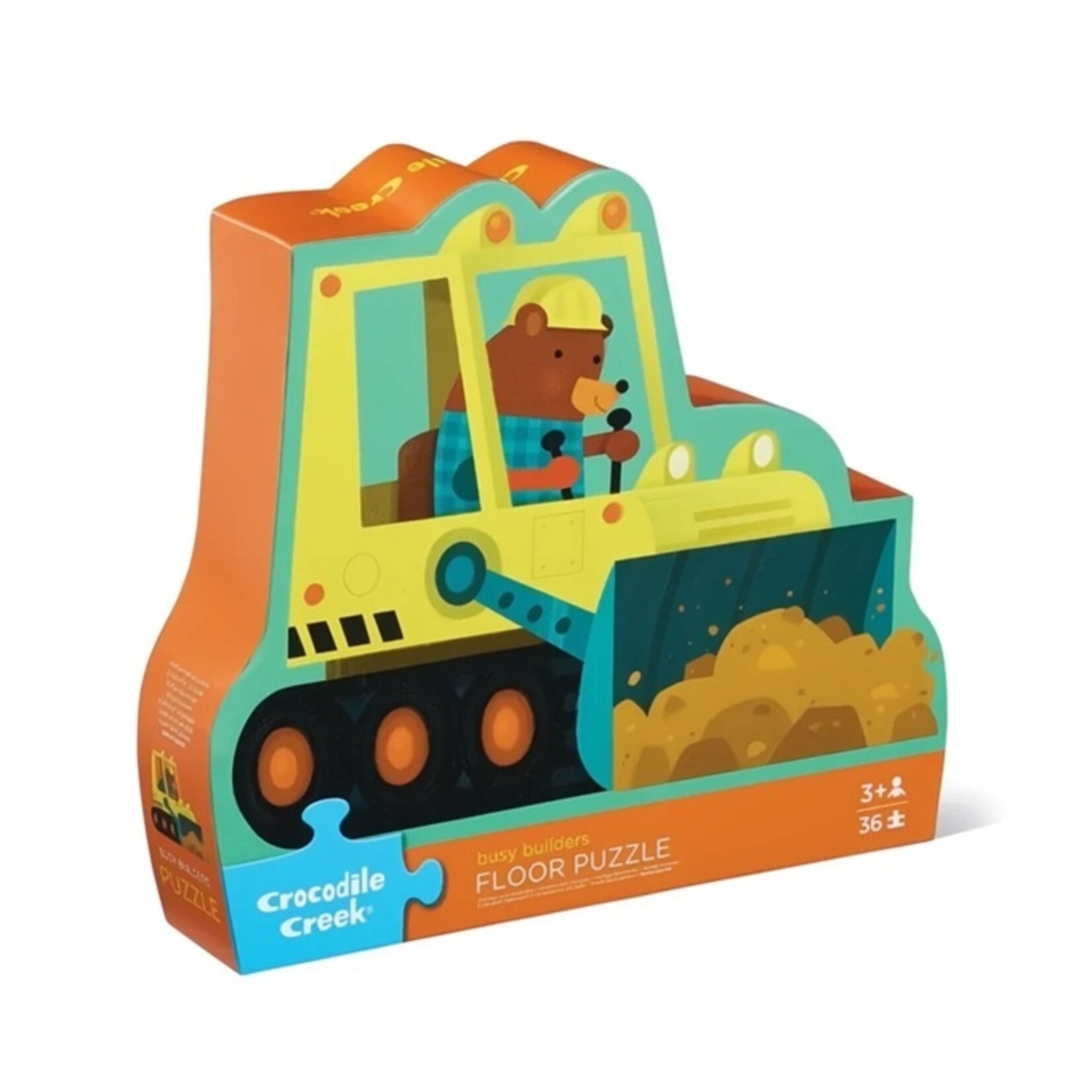 Crocodile Creek CROCODILE CREEK - Giant Puzzle 'Busy Builders' - 36 pieces