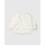 Loulou Lollipop LOULOU LOLLIPOP - Waterproof bib with 'Ditsy Florals' sleeves
