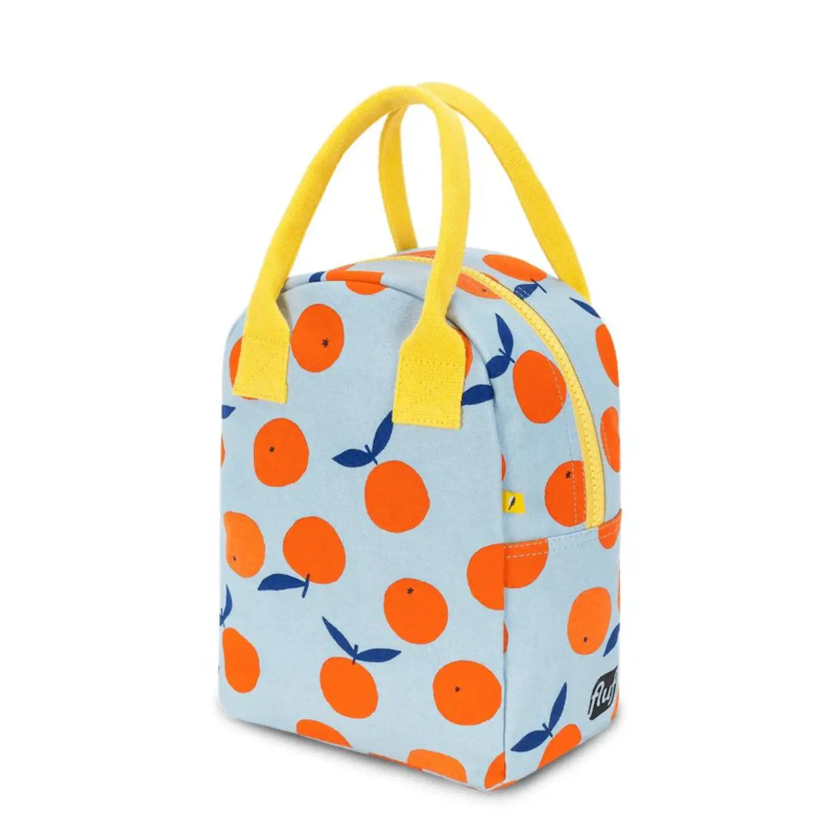 Fluf FLUF - 'Oranges' Zippered Lunch Box
