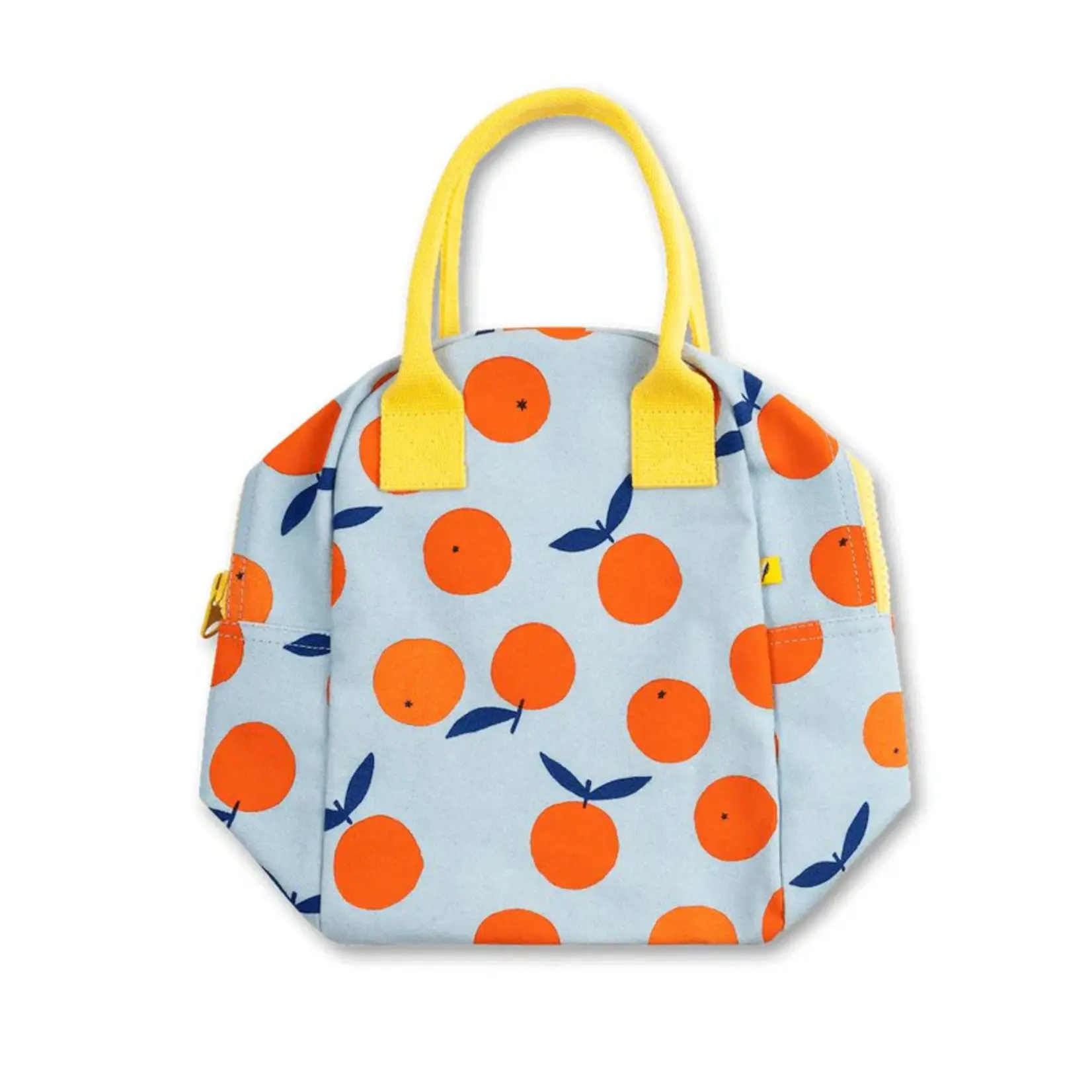 Fluf FLUF - 'Oranges' Zippered Lunch Box