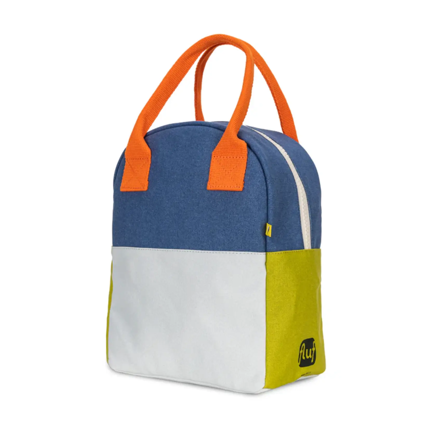 Fluf FLUF - 'Two Tone Citrus Sky' Zippered Lunch Box